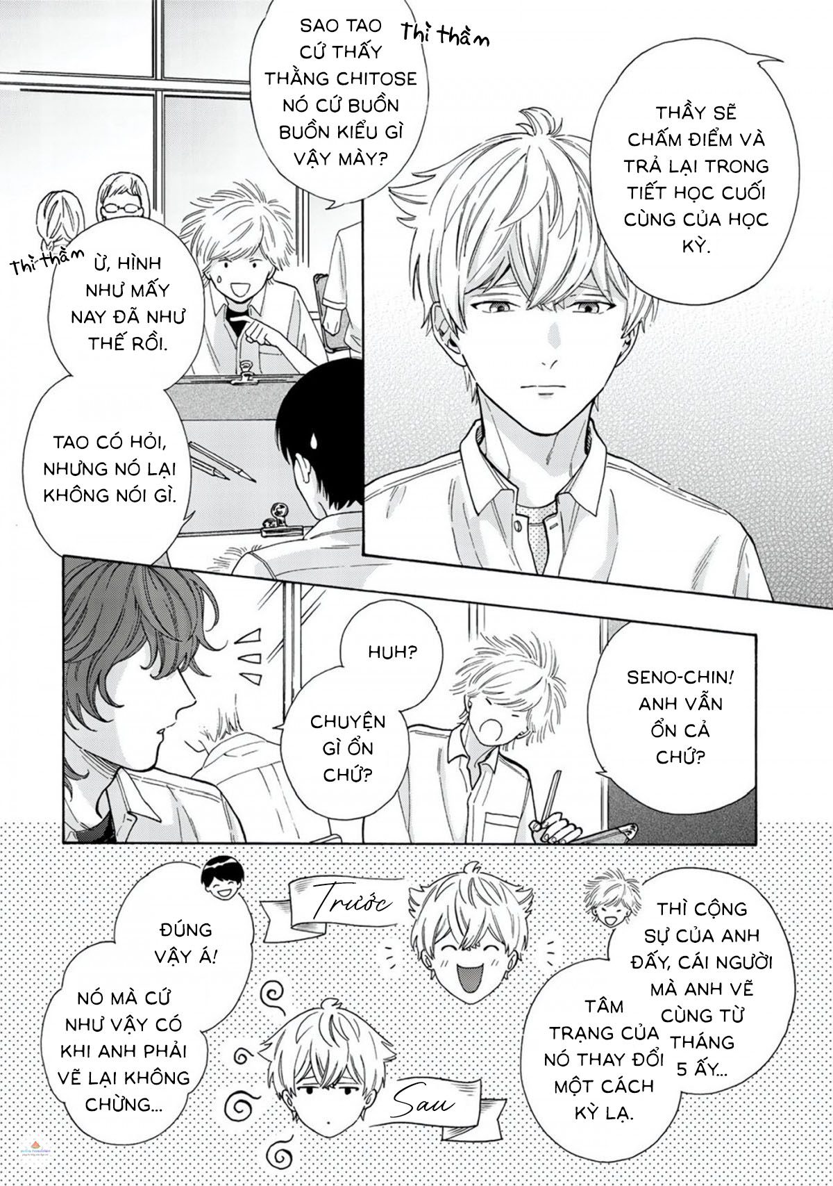 ngôi sao hạng nhất được vẽ bằng nụ hôn chapter 5 2