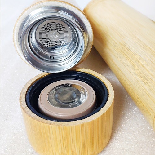 Bình giữ nhiệt vỏ tre 500ml