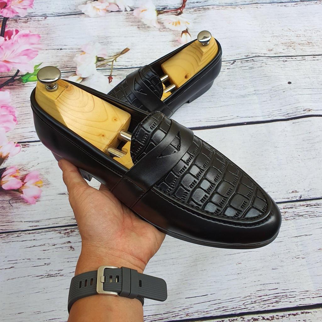 GIÀY TÂY NAM LỊCH LÃM DA DẬP VÂN