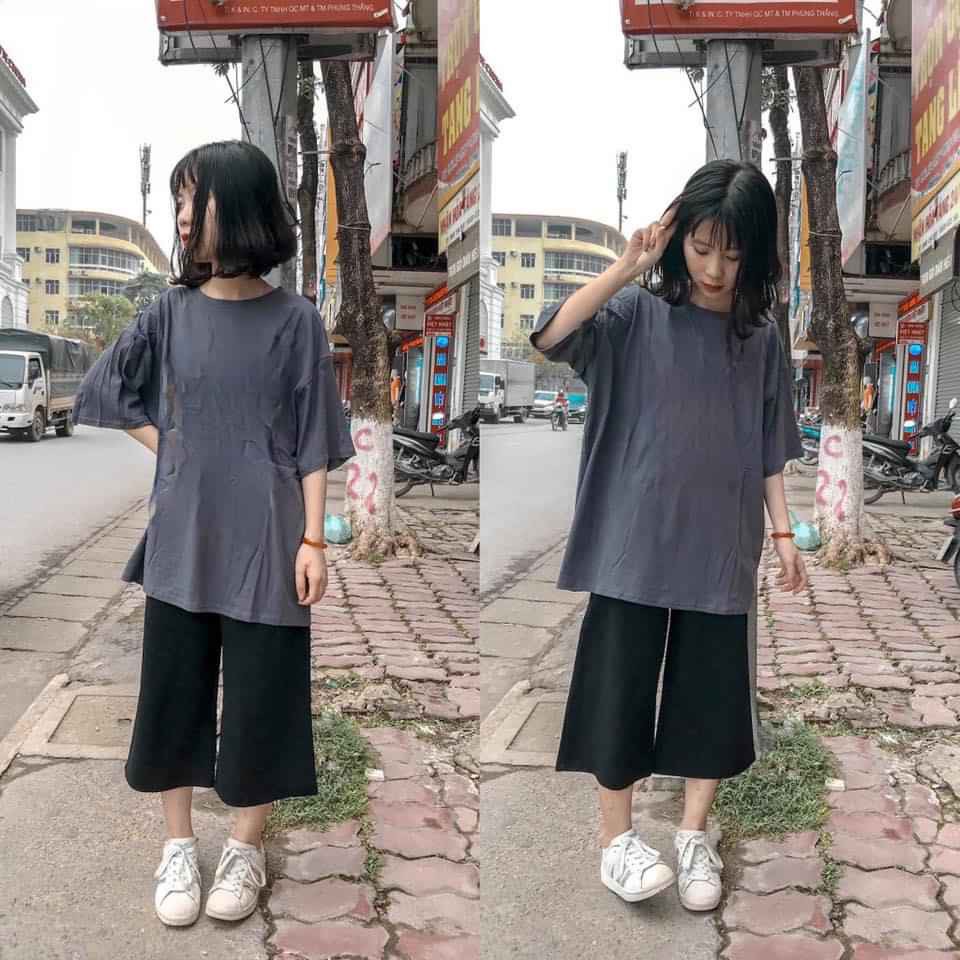 ÁO THUN TRƠN OVERSIZE ĐỦ MÀU UNISEX (16 Màu