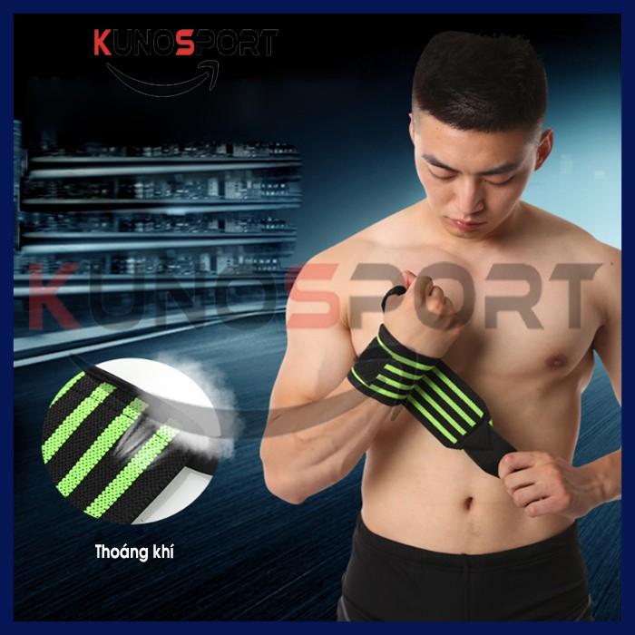 Đôi Băng Quấn Cổ Tay Bảo Vệ Cổ Tay Tập GYM ,chính hãng Kunosport KN17