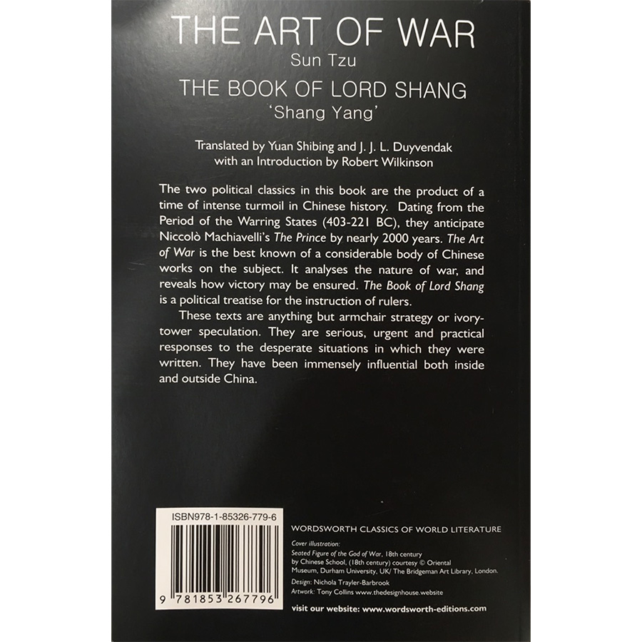 The Art Of War - The Book Of Lord Shang