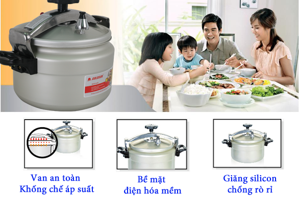 nồi áp suất điện hóa mềm