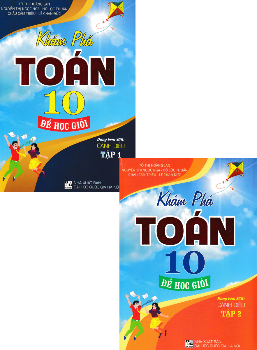 Sách tham khảo- Combo Khám Phá Toán 10: Để Học Giỏi _HA