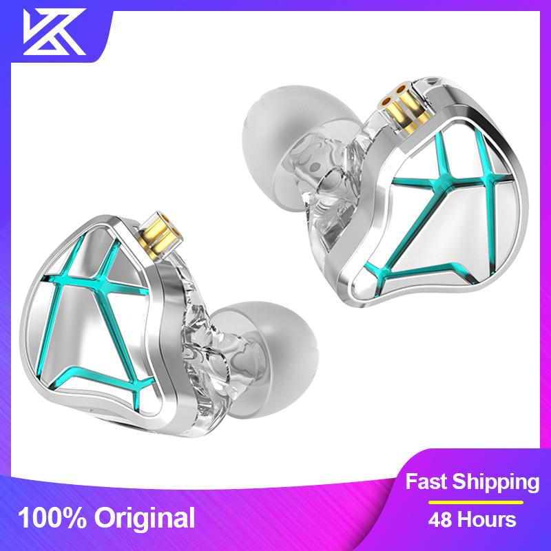 KZ ESX in tai tai nghe có dây 12 mm hifi bass động cơ Bass Dynamic Bass Tai nghe trò chơi trò chơi âm nhạc Tiếng ồn Tai nghe ZS10 Pro ZnS