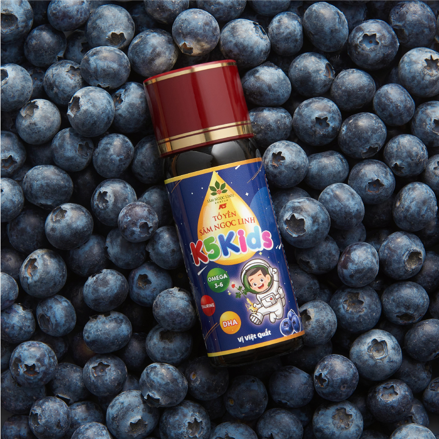 Tổ Yến Sâm Ngọc Linh K5 Kids Tăng Miễn Dịch Tốt Cho Tiêu Hóa Của Trẻ Vị Việt Quốc Chai Lẻ 50ml
