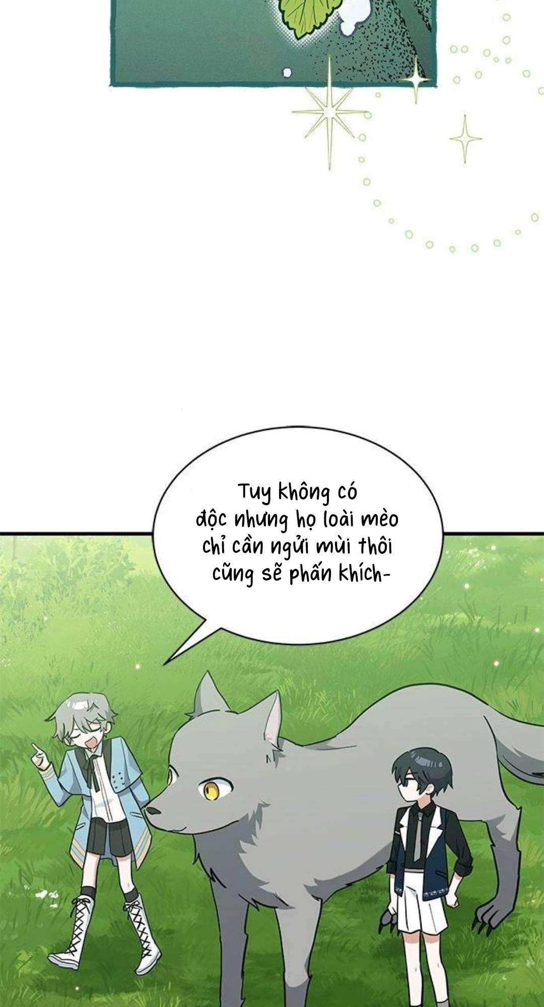 mèo con được gia tộc sói nhận nuôi? chapter 24 32