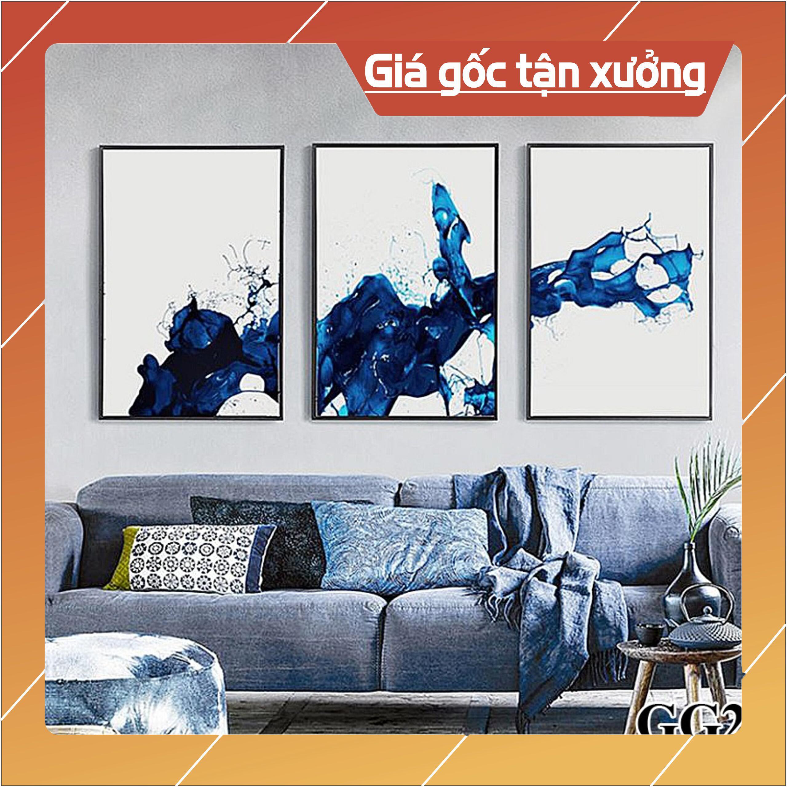 Bộ tranh treo tường phong thủy trang trí nội thất đẹp và giá tại xưởng mới nhất thị trường ĐL 01