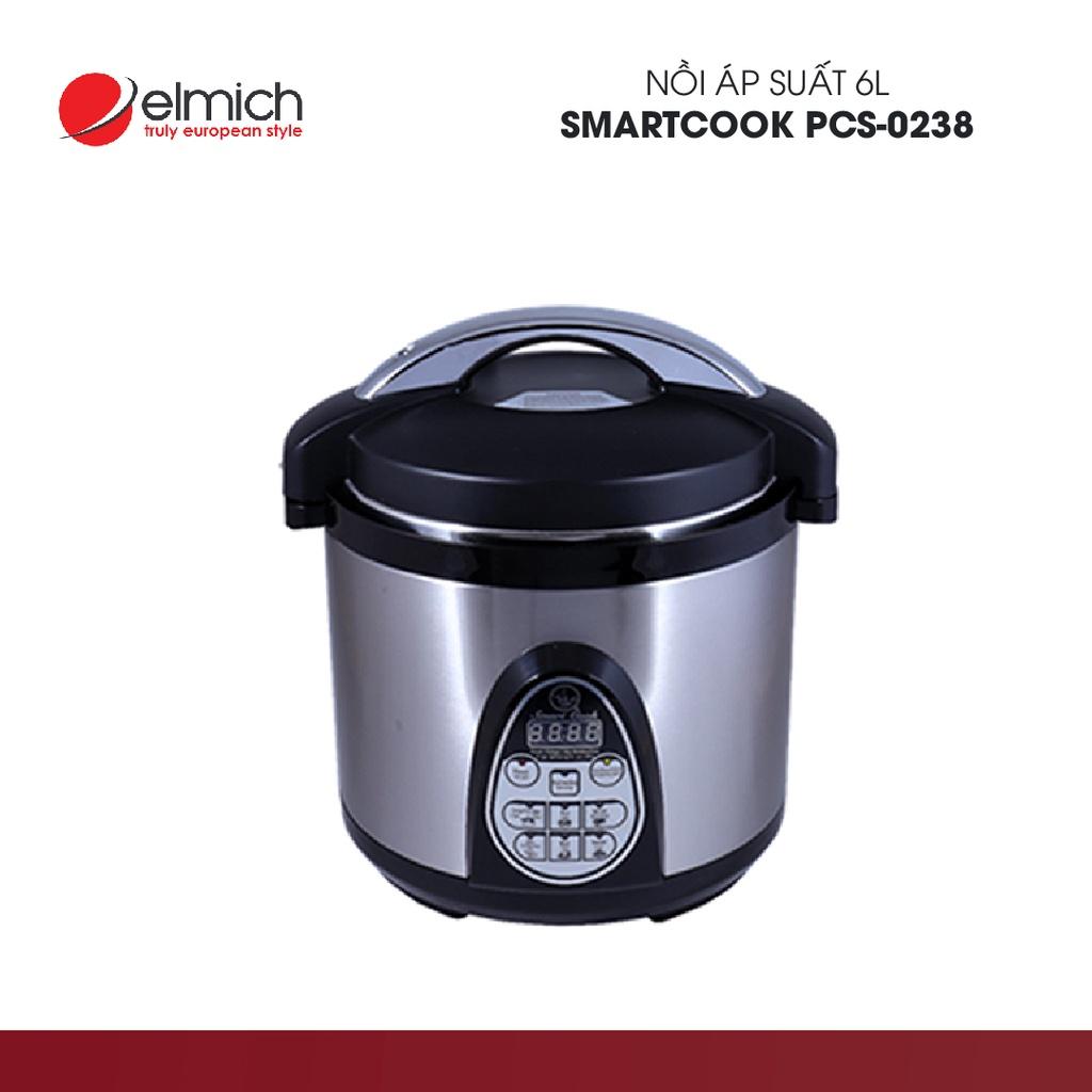 Nồi áp suất Smartcook PCS-0238 (6 Lít) - Hàng Chính Hãng