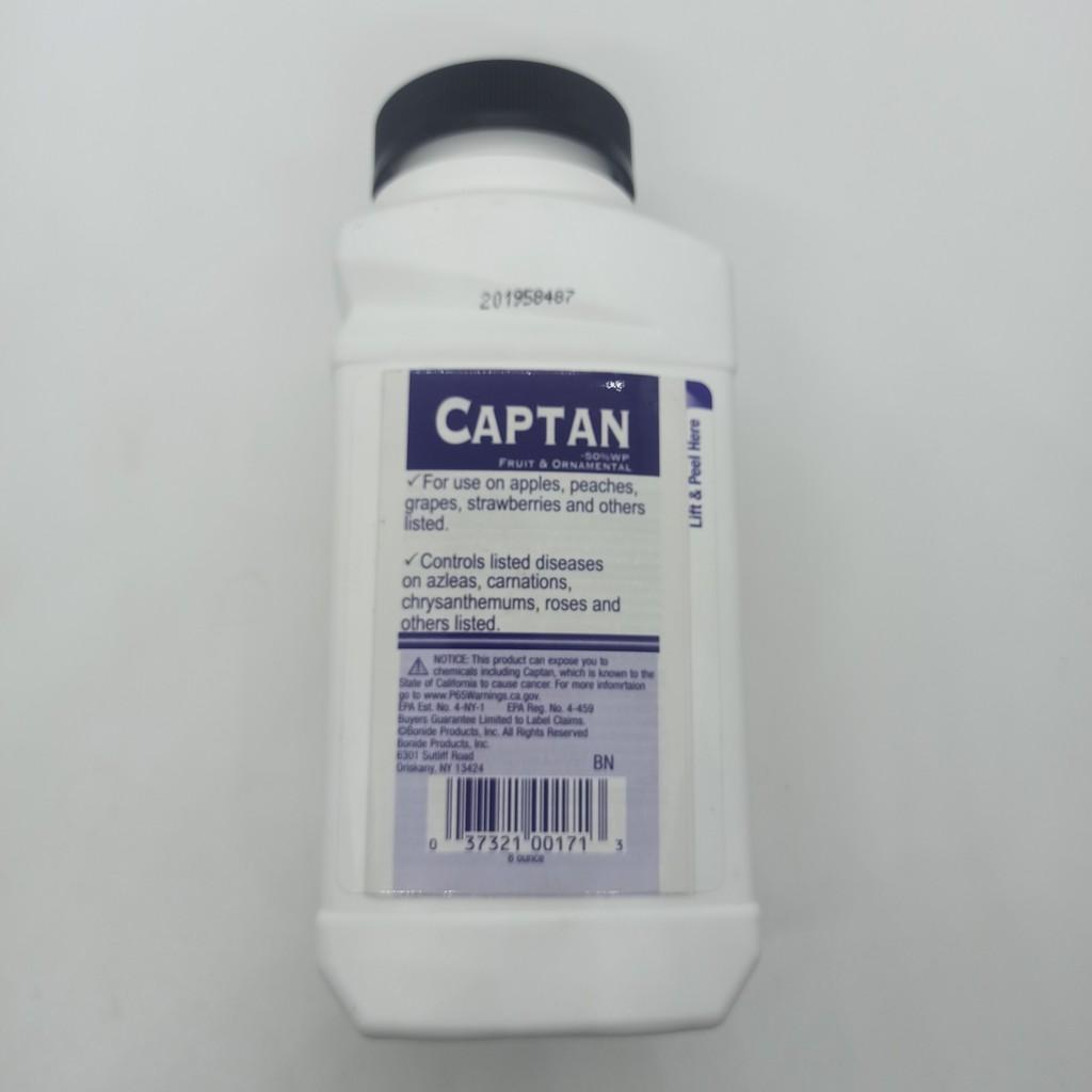 Captan 50WP Mỹ hũ 230g