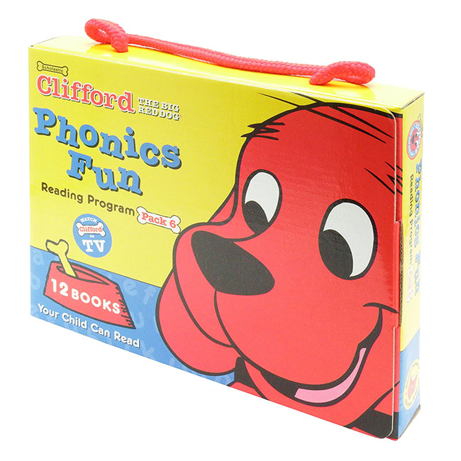 [Hàng thanh lý miễn đổi trả] Clifford Phonics Fun Pack 6 (W/CD)