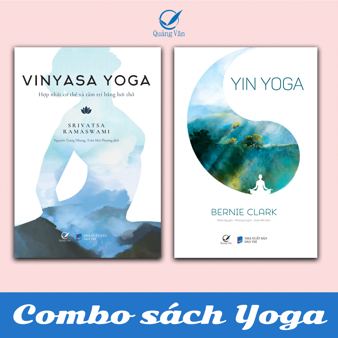 Sách Combo 2 quyển Yoga ( Yin Yoga + Vinyasa Yoga)