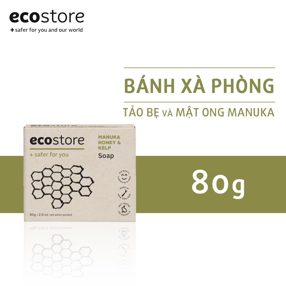 Combo Ecostore Nước rửa tay hương sả 425ml + Sữa tắm hương vani và dừa 400+ Bánh xà phòng tảo bẹ mật ong 80g