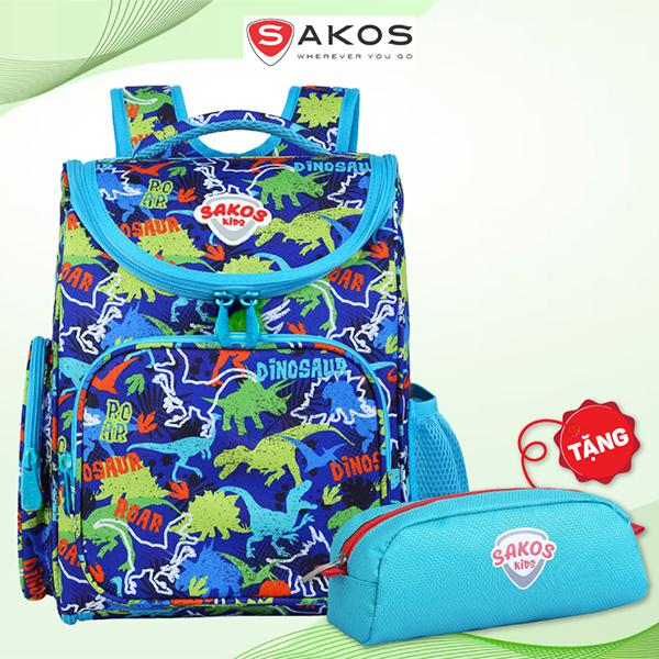 Ba Lô Học Sinh Sakos Kid Smarty - Dino