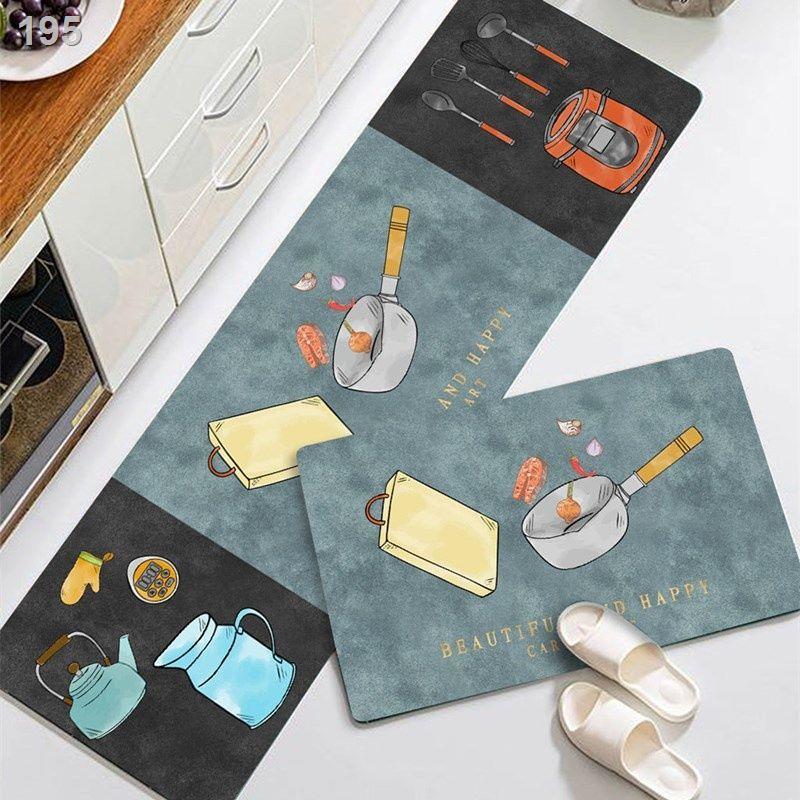 Thảm trải sàn nhà bếp gia dụng thấm nước, dầu, chống trơn trượt