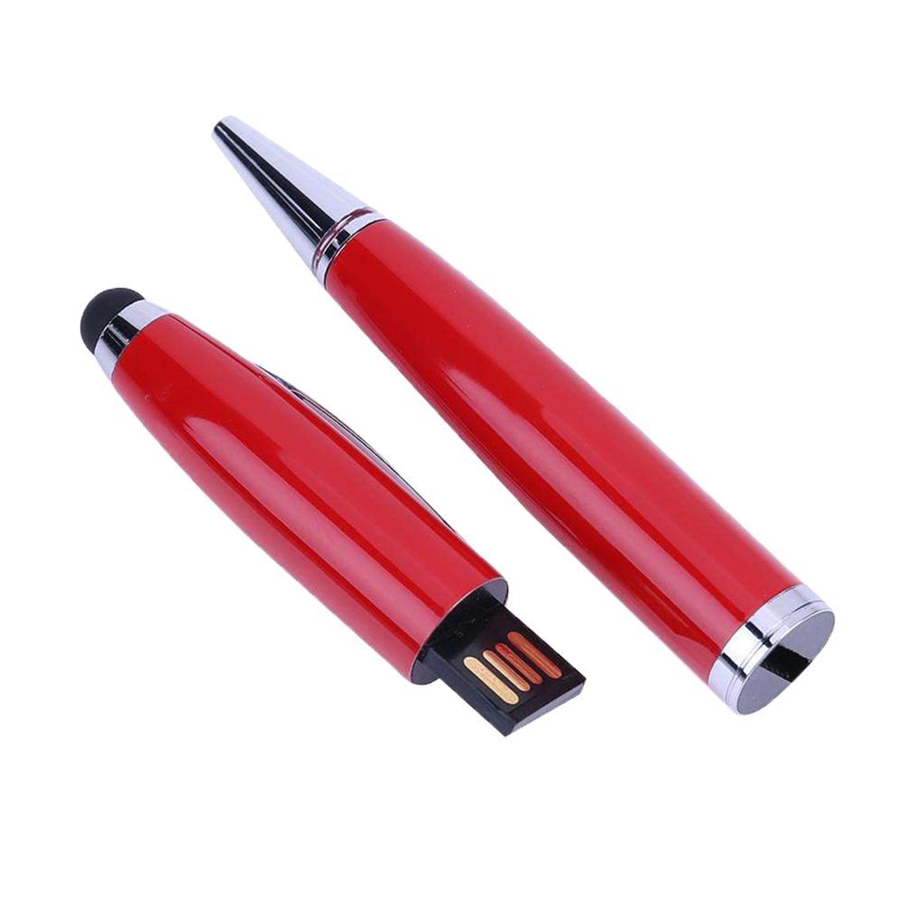 Multi Function 64GB USB Flash Drive Ballpoint Pen Capacitive Touch Stylus