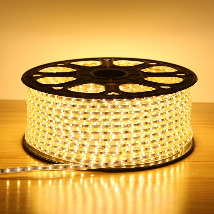 Đèn LED cuộn 3014 - Vàng (10m)