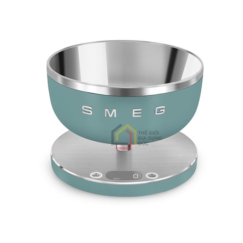 Cân Tiểu Ly Điện Tử Smeg KSC01EGMWW Tối Đa 5kg Màu Xanh Ngọc Lục Bảo Emerald Green Hàng chính hãng
