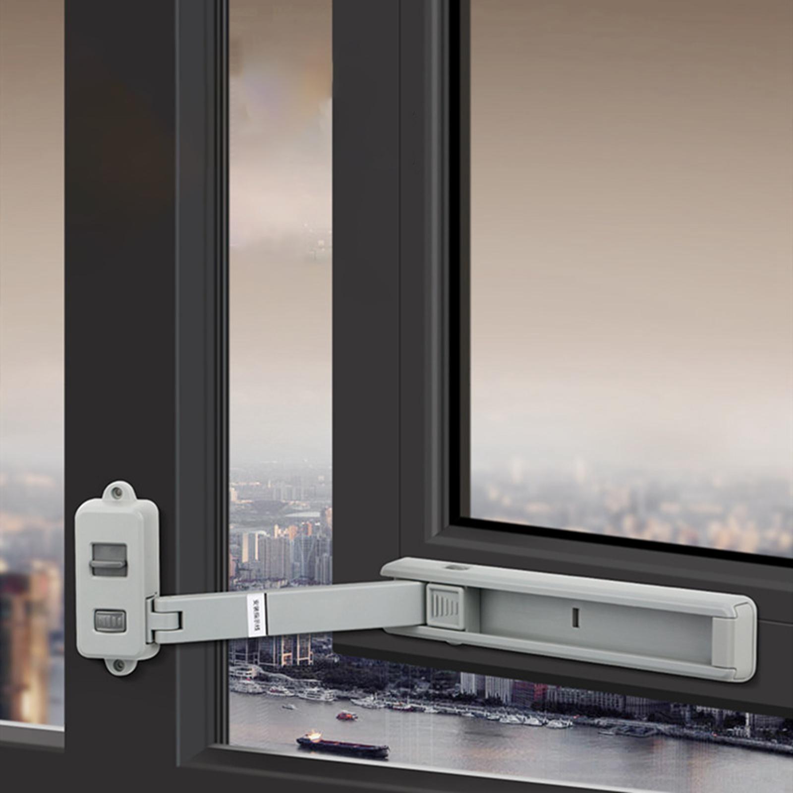 Window Safety Locks for Pets Dormitory Aluminum, Wooden, Metal Window Frames