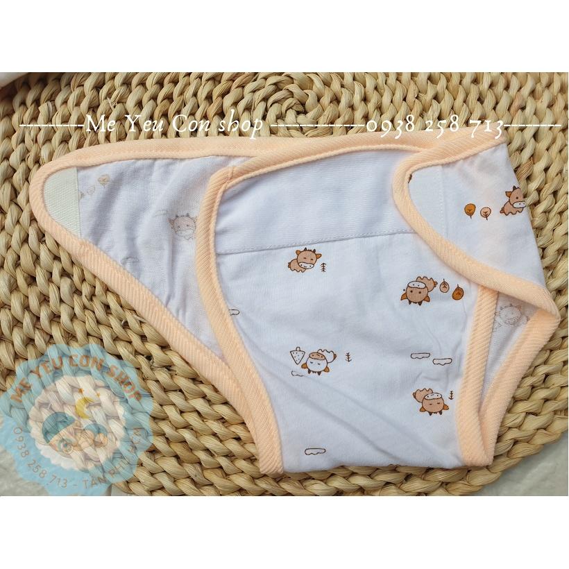 (3-8kg) SET 5 TẢ VẢI DÁN CHO BÉ SƠ SINH- Hiệu CÚN CON Sweeties
