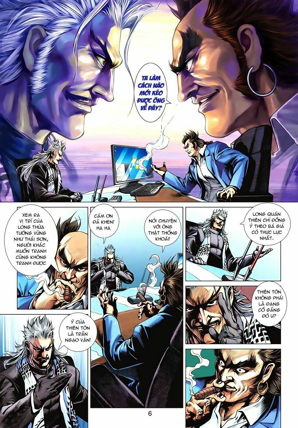 tân tác long hổ môn chapter 579 6