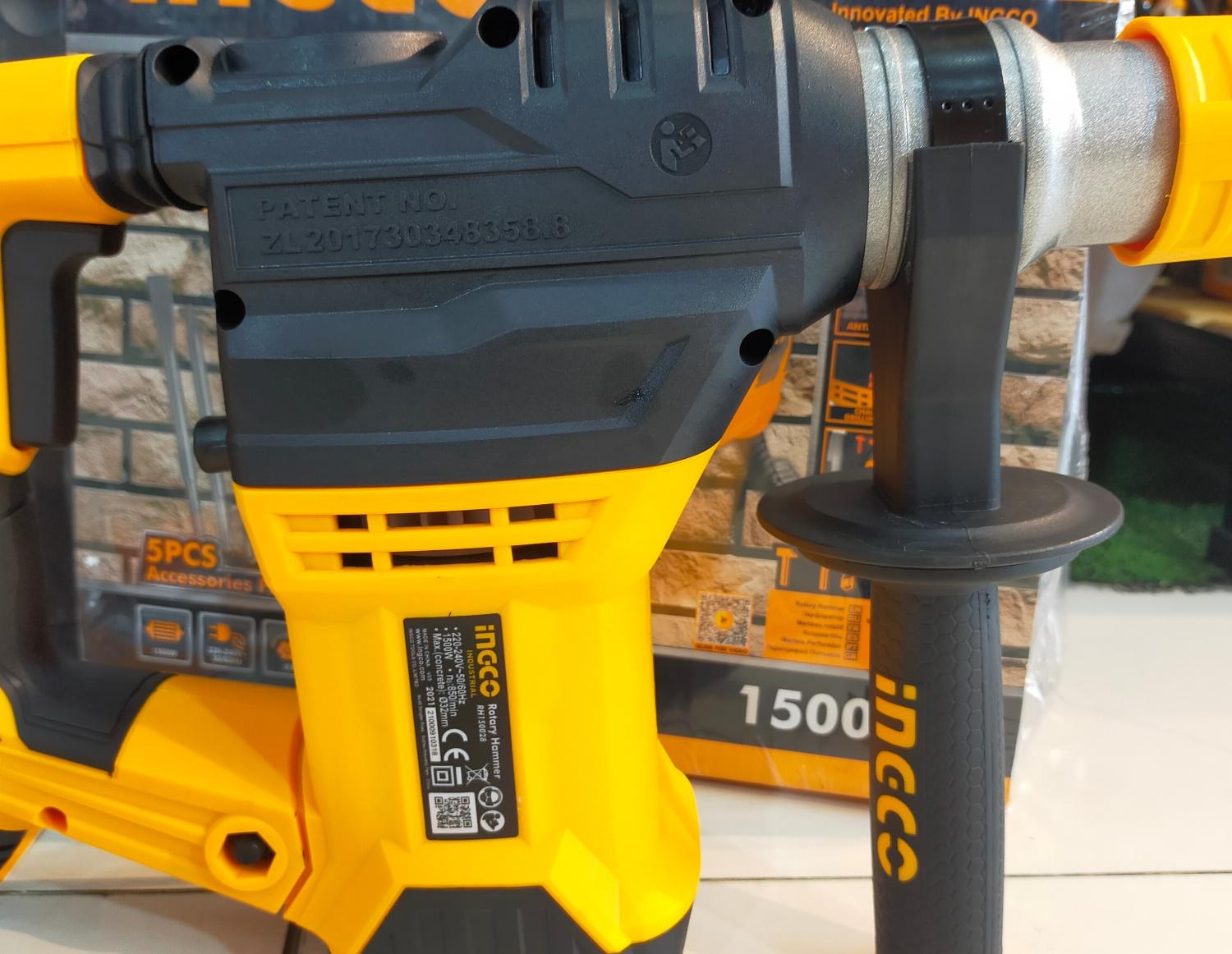 MÁY KHOAN ĐỤC BÊ TÔNG 32MM 1500W INGCO RH150028- HÀNG CHÍNH HÃNG