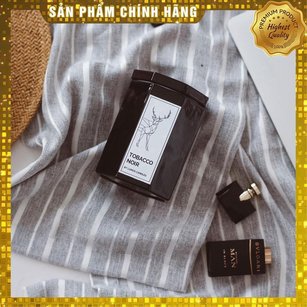 Nến thơm cao cấp tông gỗ  Nến sáp tự nhiên an toàn Lumos - NT112