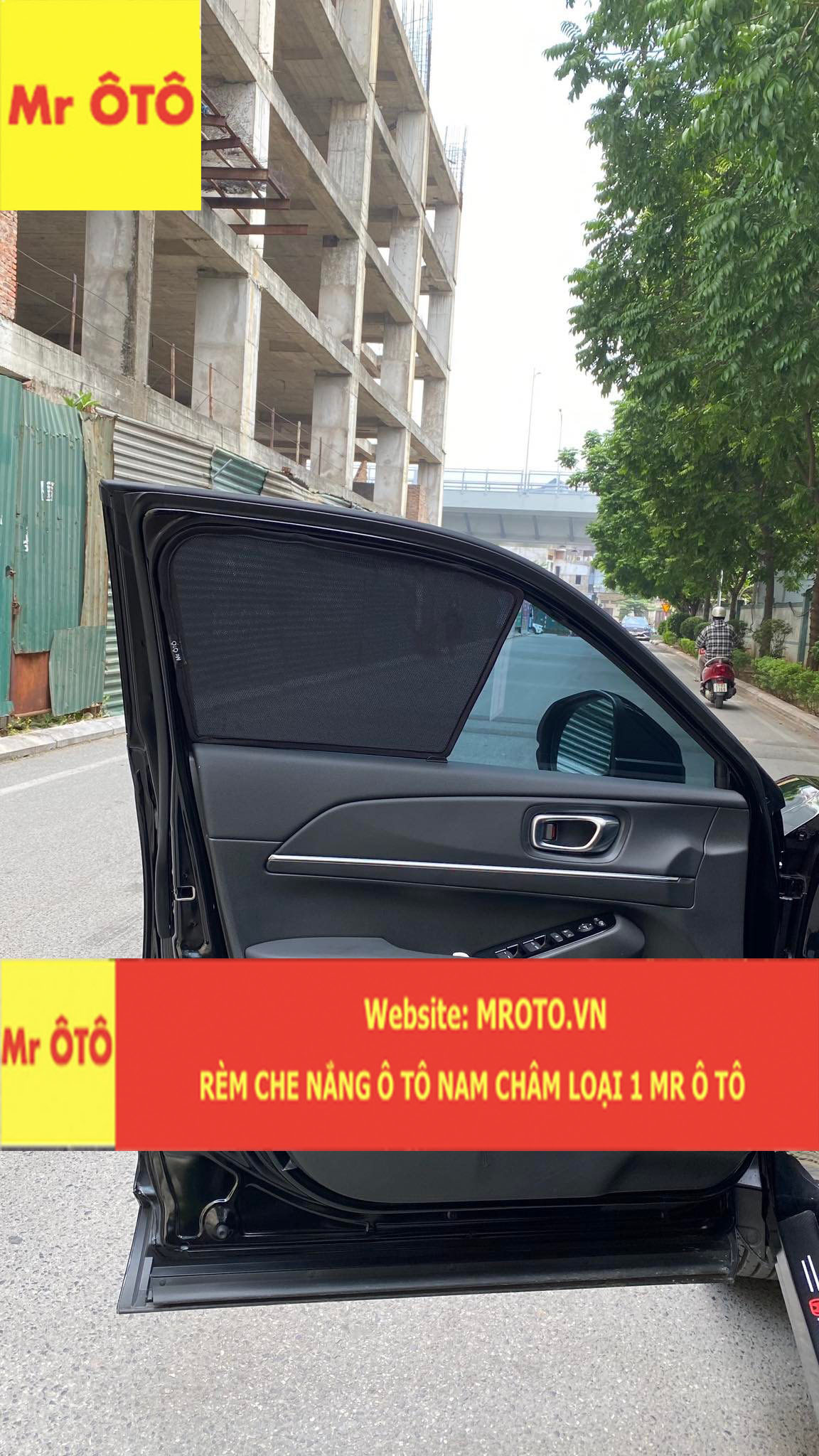 Rèm Che Nắng Xe Honda HRV 2022 - 2023 Hàng Loại 1 MR Ô TÔ