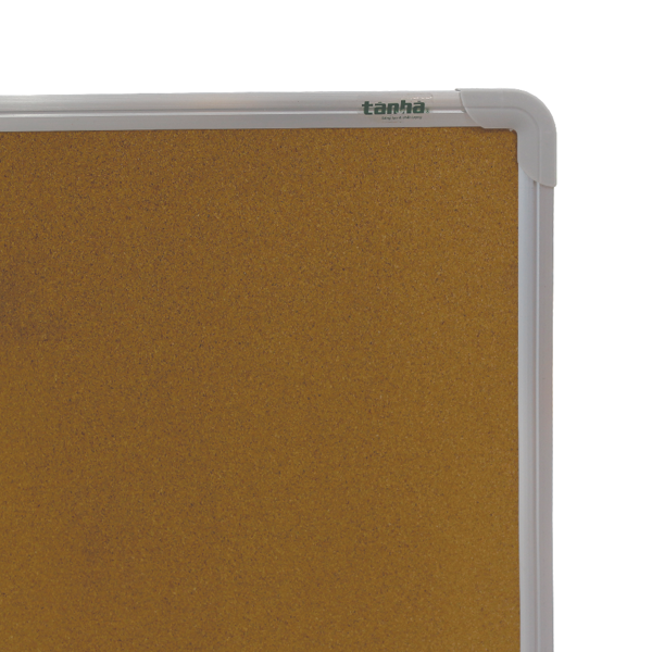 Bảng ghim Lie khung nhôm - bảng ghim gỗ bần - Kích thước 800x1200mm