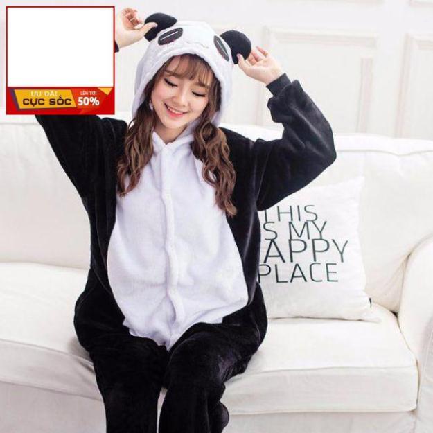 Bộ quần áo gấu trúc