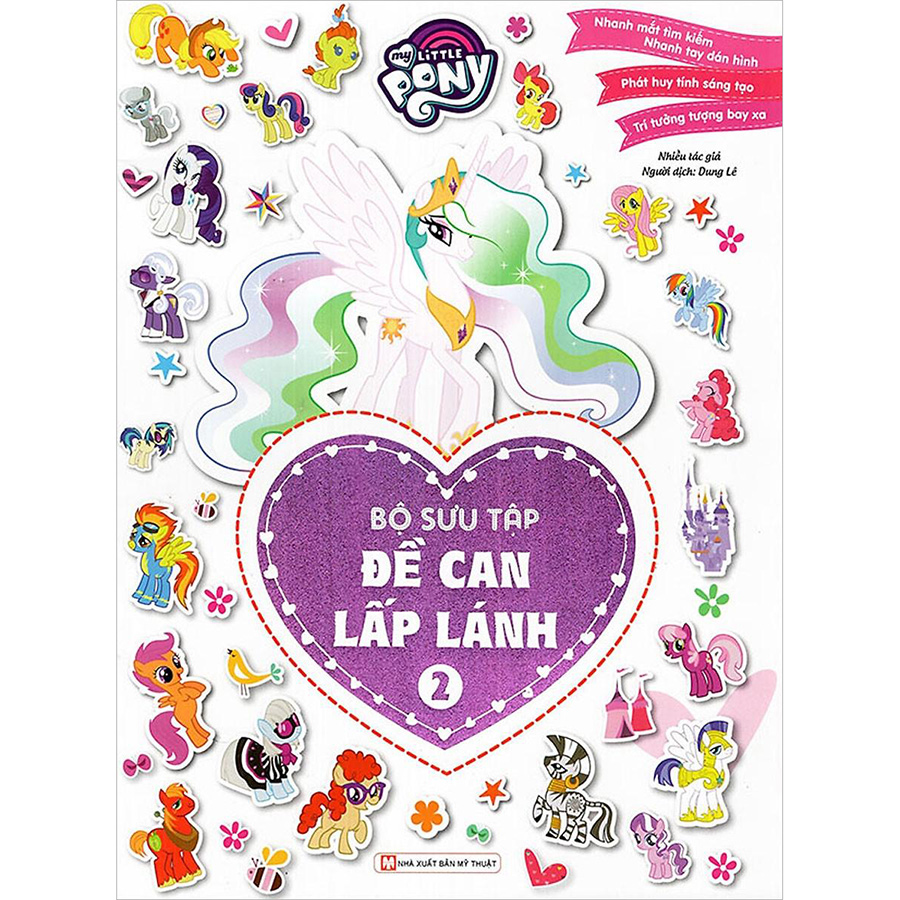 ComBo Bộ Sưu Tập Đề Can Lấp Lánh Pony - Tập 1+2 (Bộ 2 cuốn)