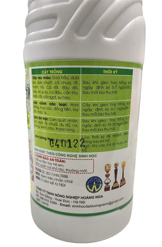 Dịch Trùn Quế Rong Biển - Chai 500ml, giúp to củ, lớn quả, cây ra rễ mạnh, xanh cây, tốt lá