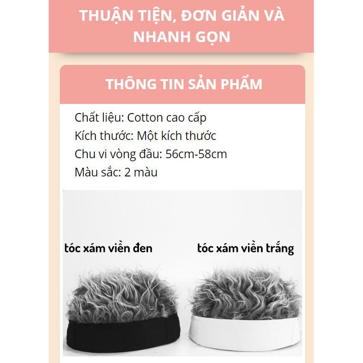 MŨ ĐỘI TÓC GIẢ WIG LANDLORD HAT - Home and Garden