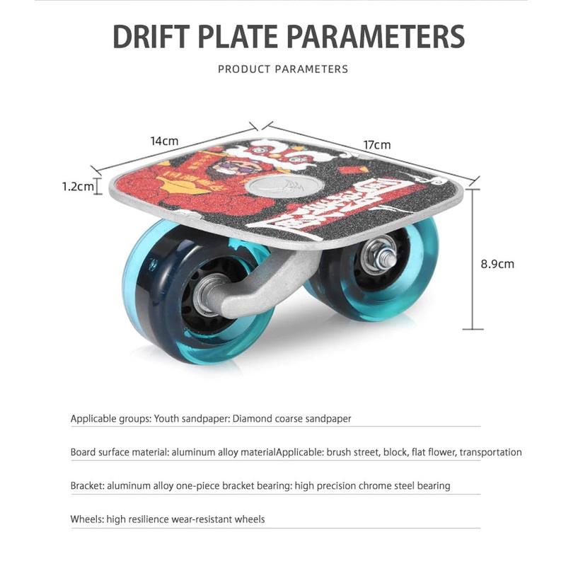 Ván trượt hợp kim nhôm Flash wheel 2.0 Board Freeline Skate