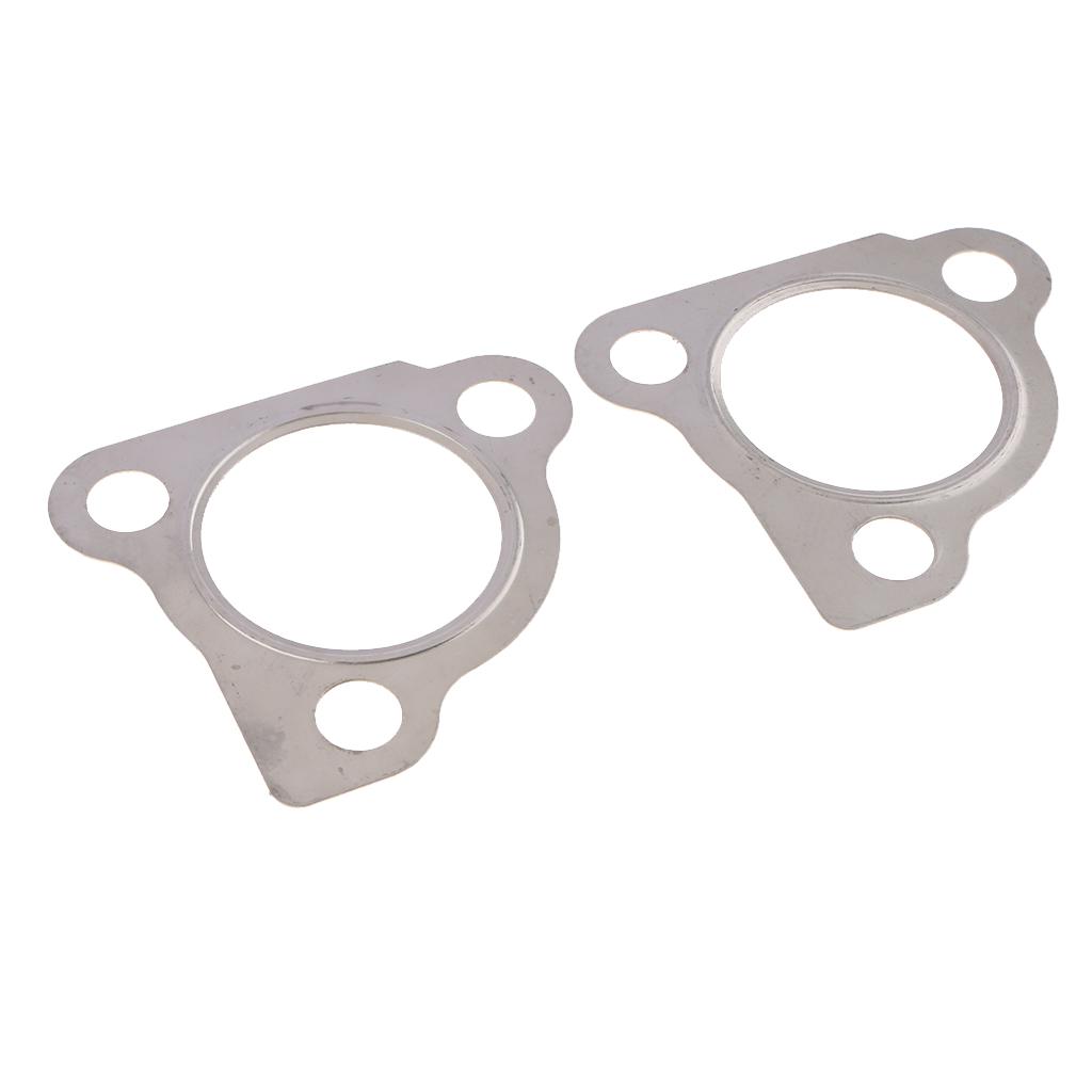 2PCS Turbine Turbo Charger Exhaust Down Pipe Gasket For Audi Golf KKK K03