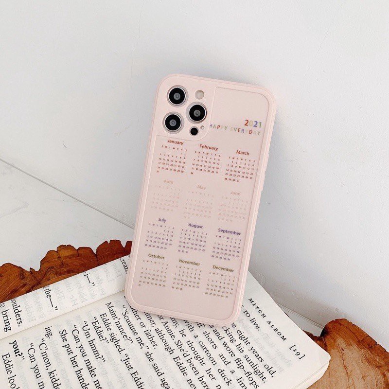 Ốp Lưng Lịch 2021 Dành Cho iPhone 6 / 6 Plus / 7 / 7 Plus / 8 / 8 Plus / X / Xs / Xs Max / 11 / 11 Pro / 11 Pro Max / 12 / 12 Pro / 12 Pro Max