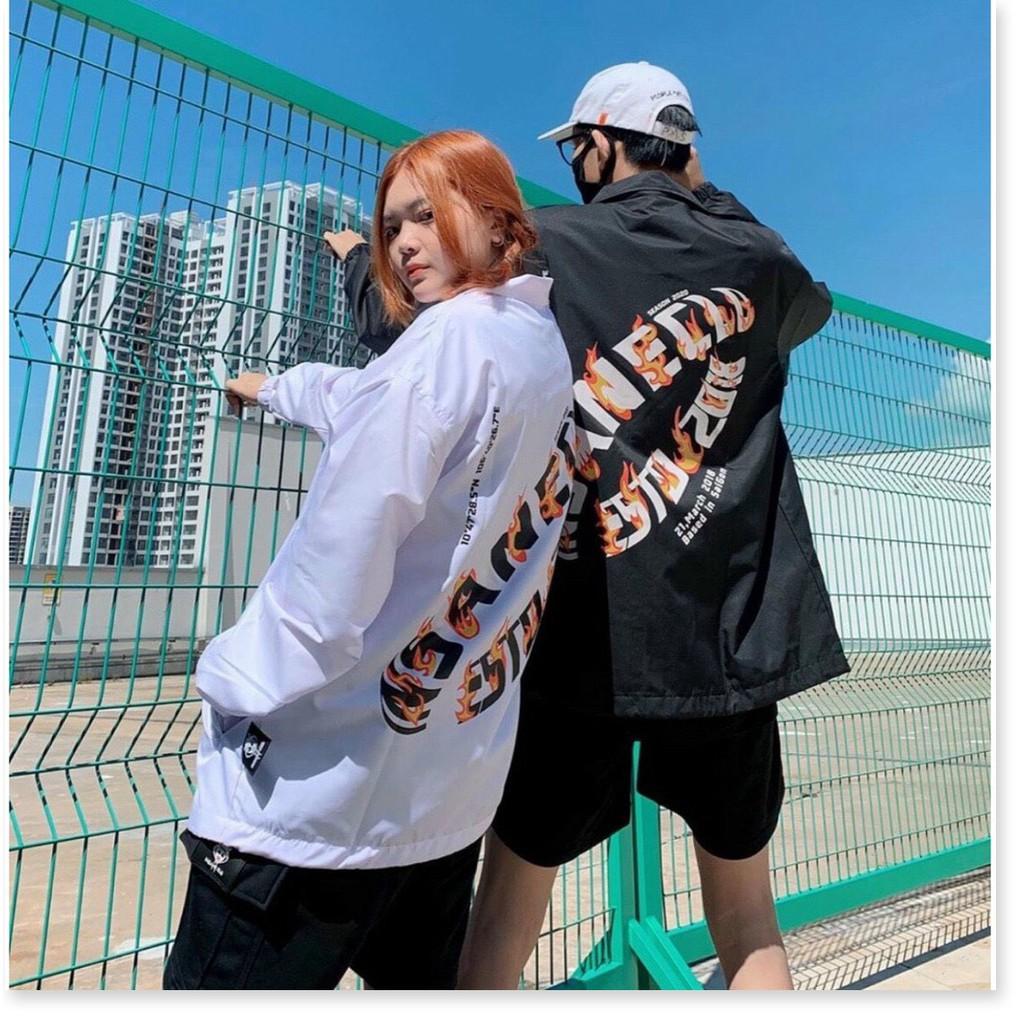 ÁO KHOÁC DÙ FORM RỘNG CỰC CHÂT NGẦU , UNISEX DÀNH CHO NAM NỮ , CỰC HOT HÈ 2021 KHÁNH AN STORE