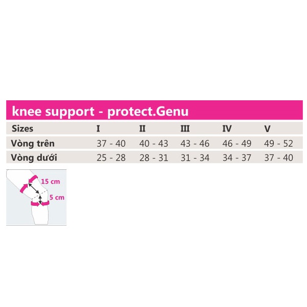 Nẹp gối Medi Knee Support 603 - Bảo vệ khớp gối, giảm đau phù nề do thoái hóa khớp