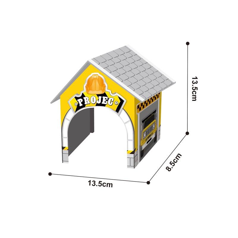 Bộ đồ chơi xe oto đua chạy tự động lắp ráp đường ray cho bé 186 mẫu mới 2021