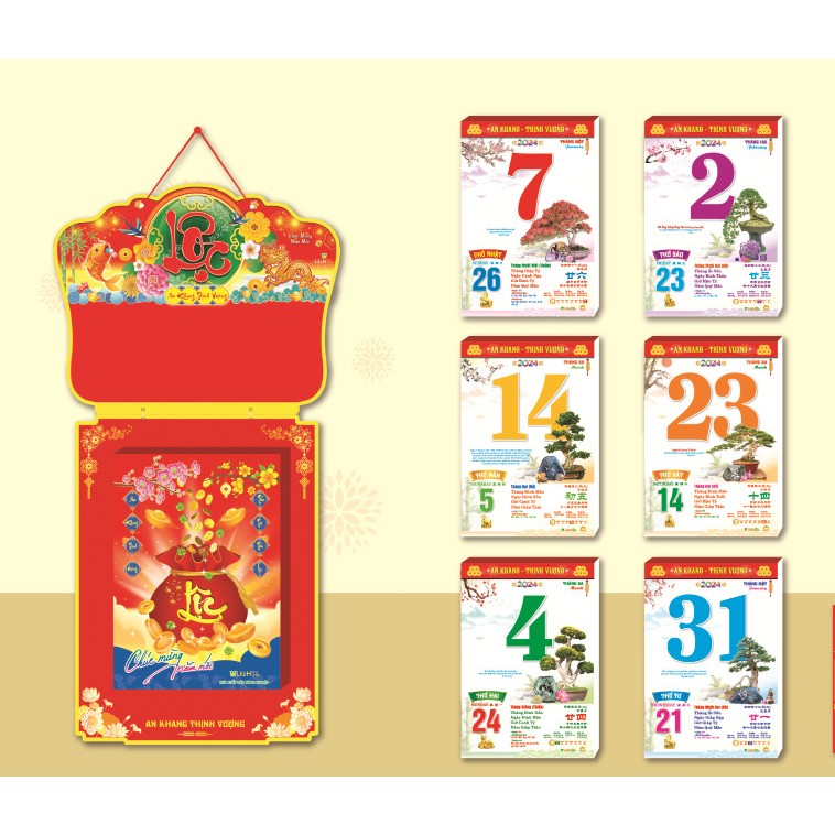 Lịch 2024 - Bloc Đại Đặc Biệt NN08