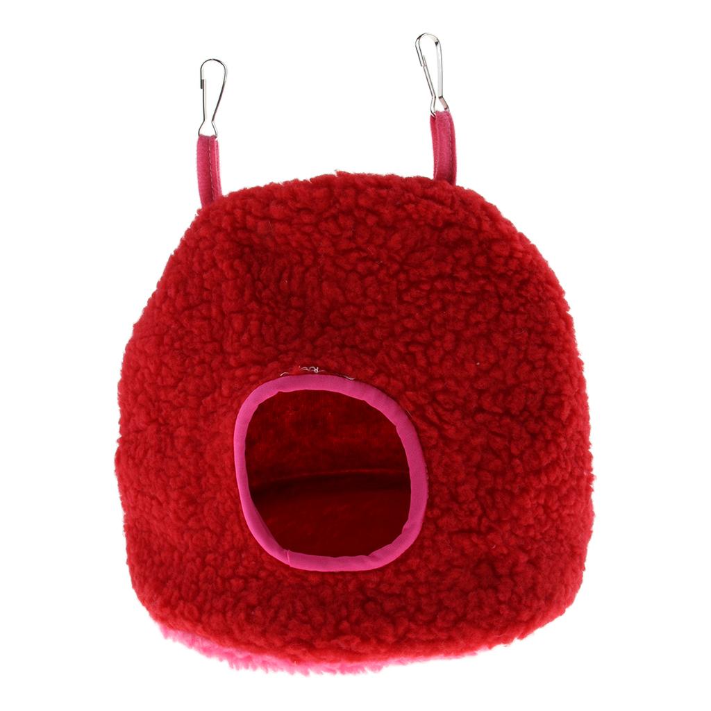 Small Animal Sleep House Hanging Cozy Bed Pet House Cage Hammock Cave Hut Winter