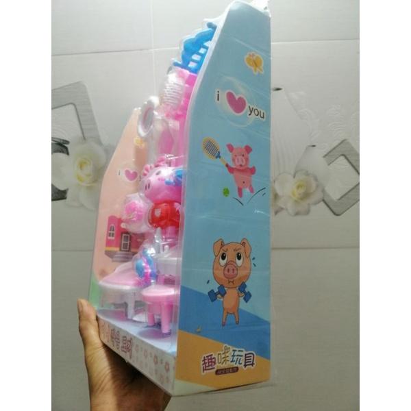 VỈ ĐỒ CHƠI HEO PEPPA 12 CHI TIẾT