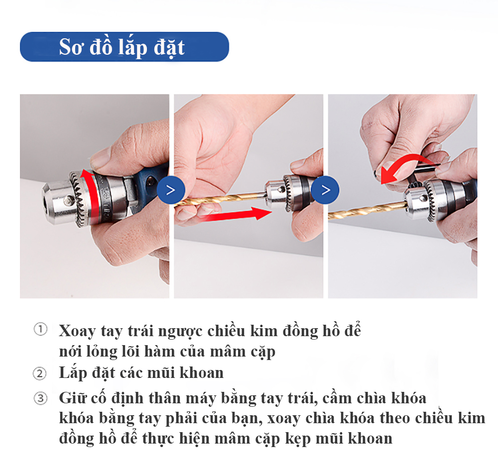Máy khoan bắt vít Dongcheng DJZ02-6A - Hàng chính hãng