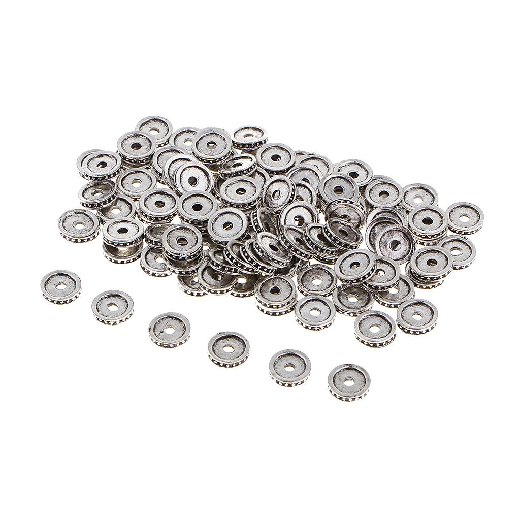 100Pcs 8mm Jewelry Findings Beading Smooth Beads for Necklace Decoration