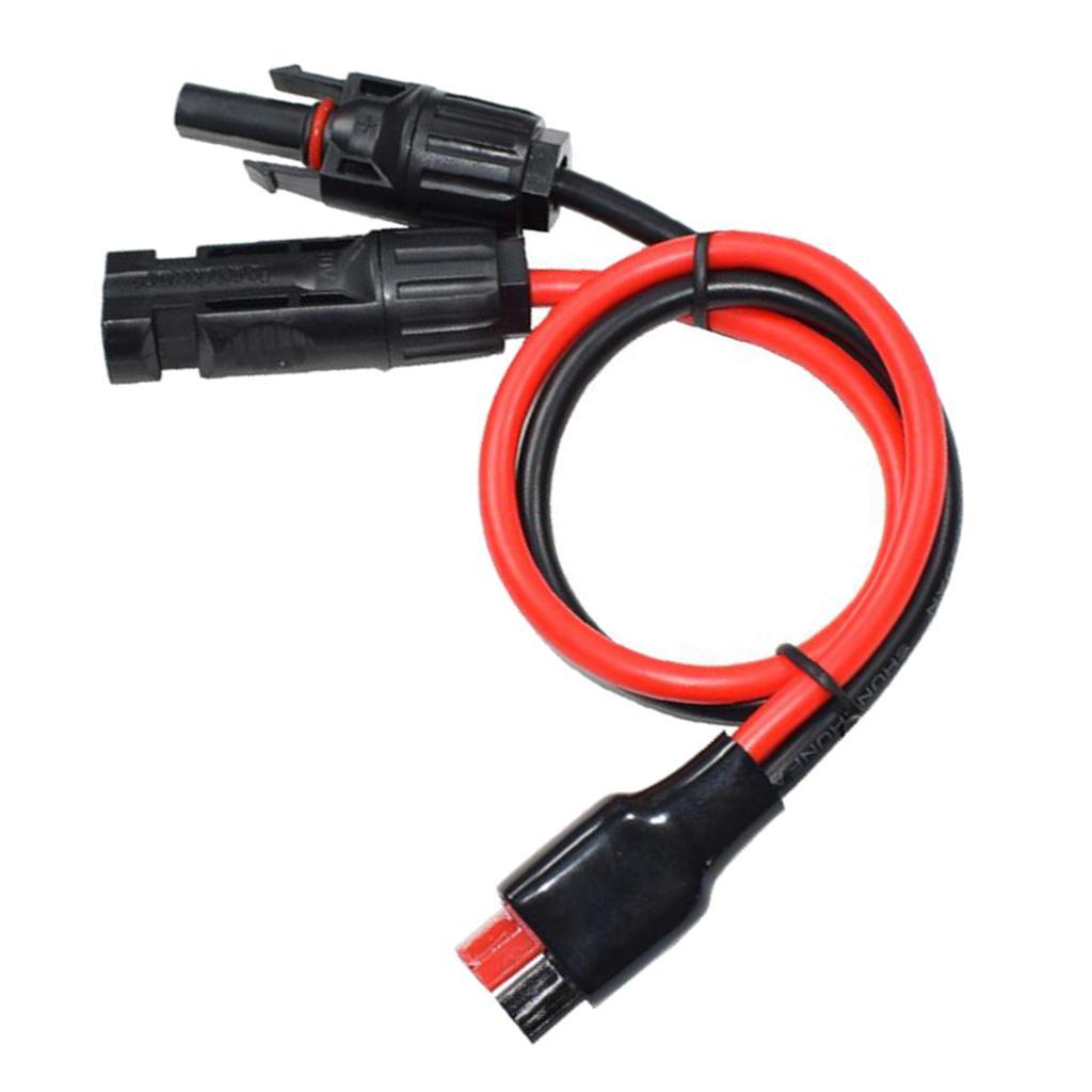 Solar Panel Extension Cable Wire Connector 10 AWG 45A