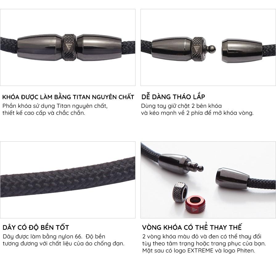 Vòng Cổ Phiten Extreme Knurling - Phiten Rakuwa Extreme Knurling