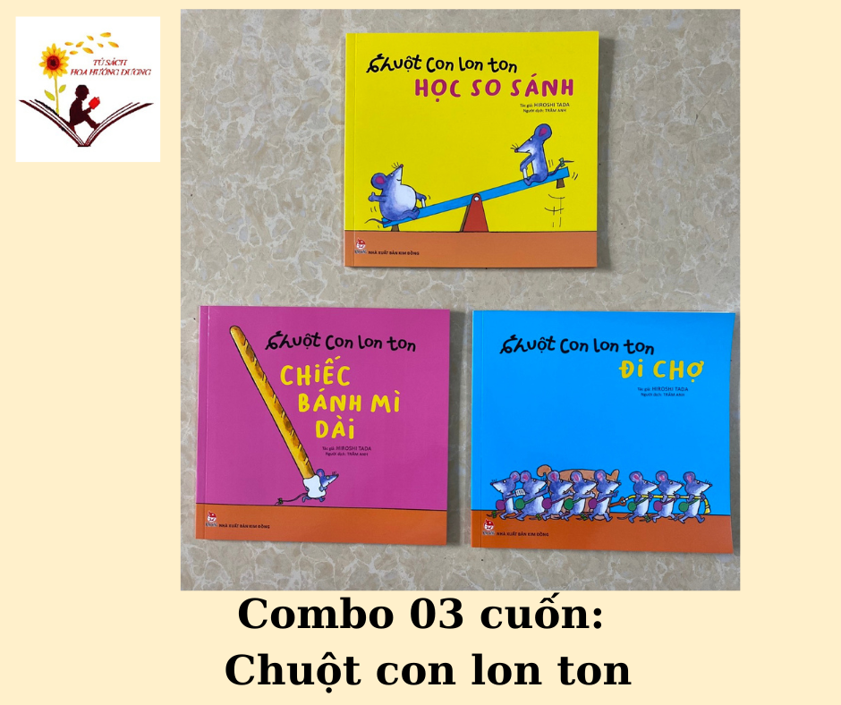 Combo 03 cuốn: Chuột con lon ton