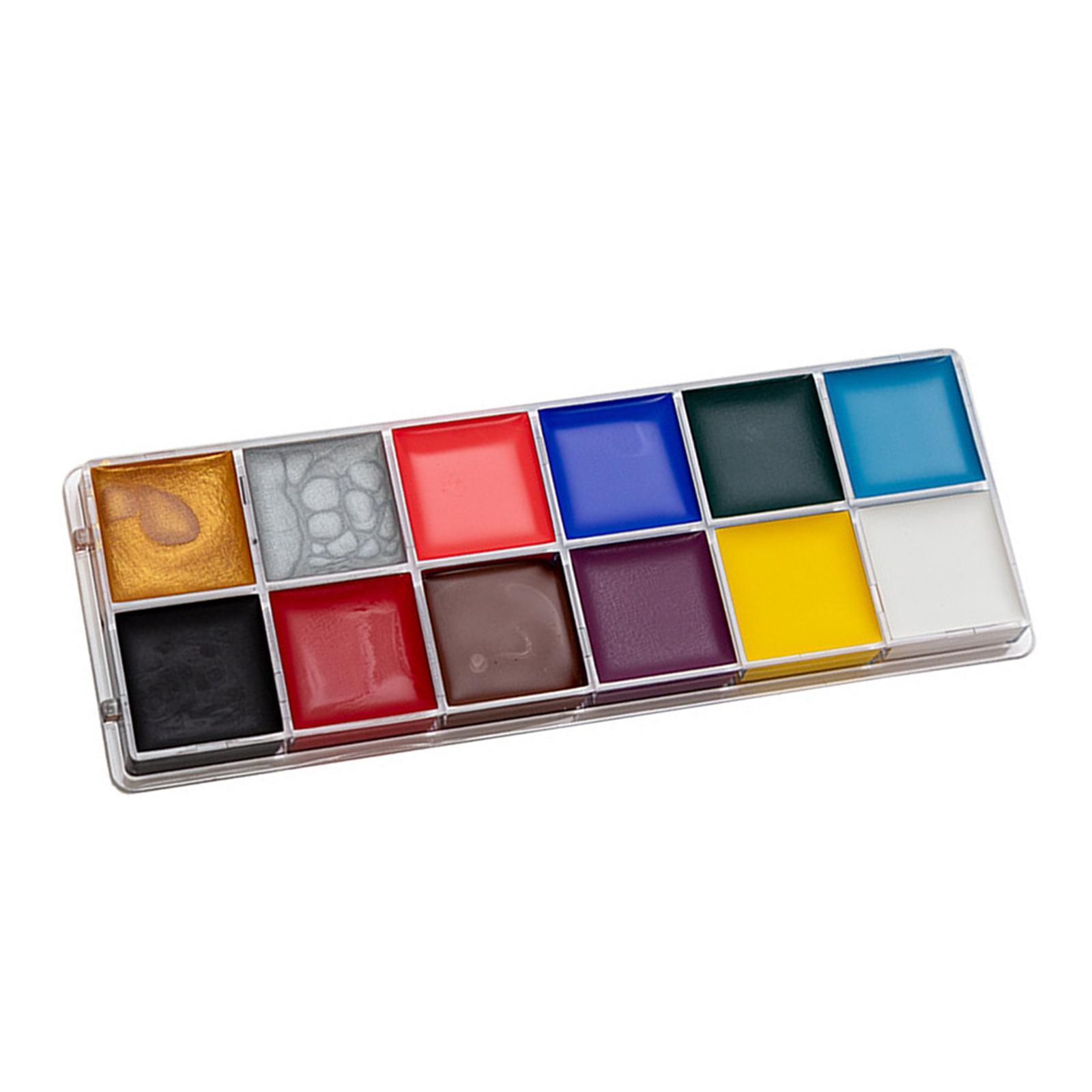 Face Body Paint Painting Palette Face Painting for Halloween Party Christmas