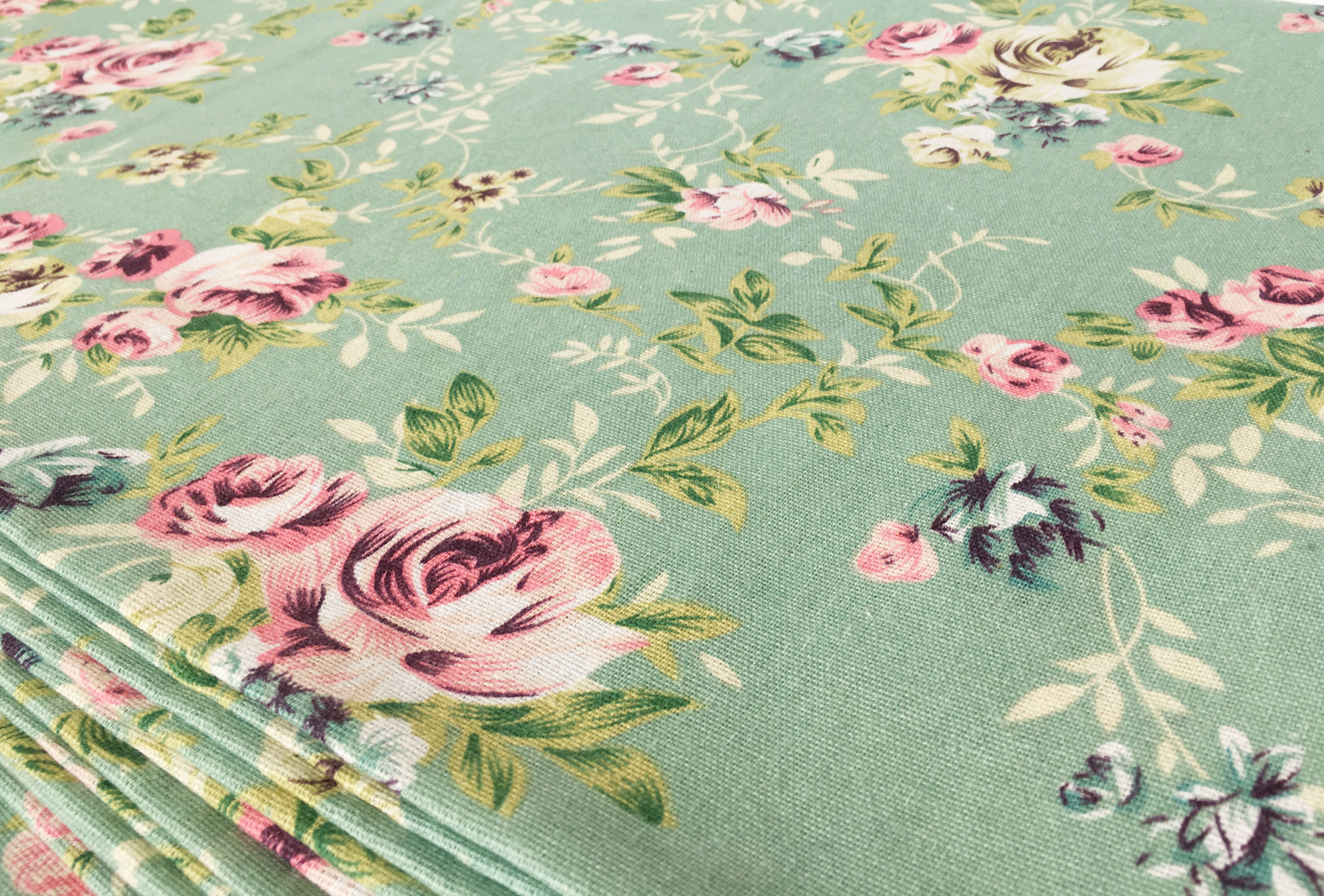 Vải bố, vải canvas họa tiết làm lều cho bé, khăn trải bàn, rèm cửa, nền chụp sản phẩm, may gối, túi ví handmade