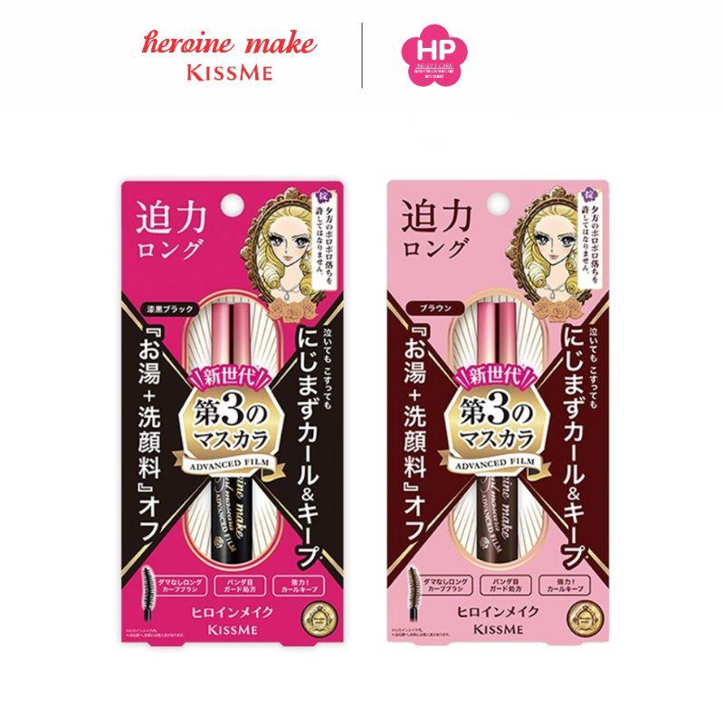 Mascara Dạng Màng Film Chống Lem Trôi Giúp Nâng Cong Và Dài Mi Kissme Heroine Make (6 G)